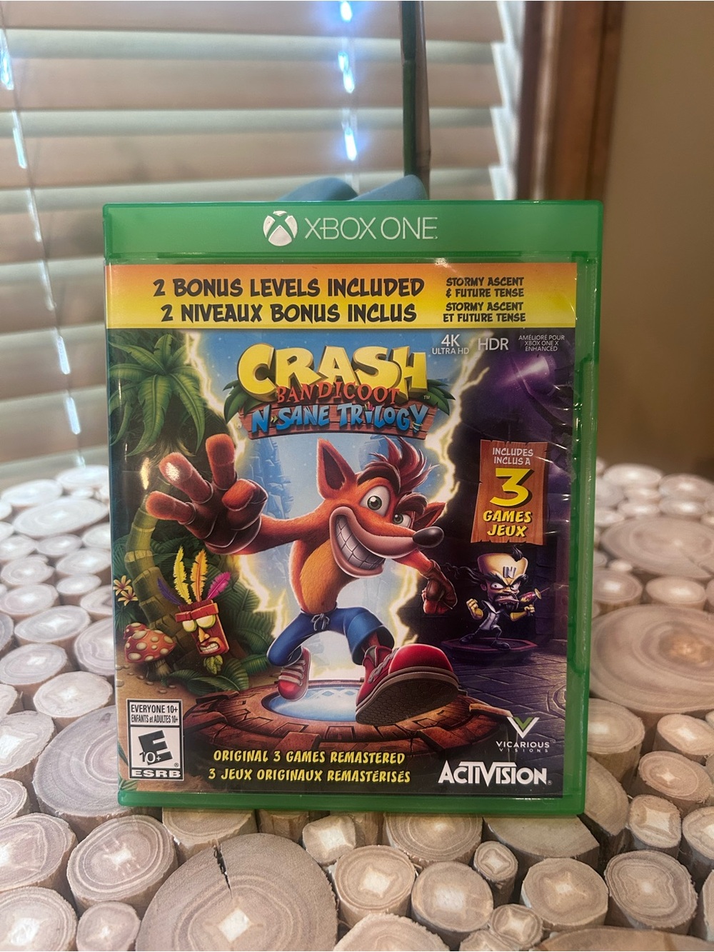XBOX ONE Crash Bandicoot N. Sane Trilogy Game